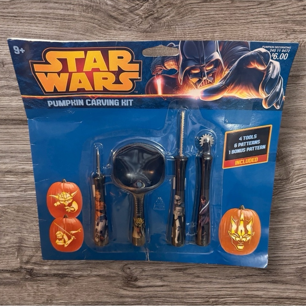 Gemmy 2013 Star Wars Pumpkin Carving Kit - New In Package